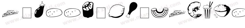 i Food RC Titulos Bold字体转换